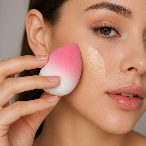 Set 4 Bureți Machiaj Beauty Blender – Aplicare Uniformă, Wet & Dry, Ultra Soft