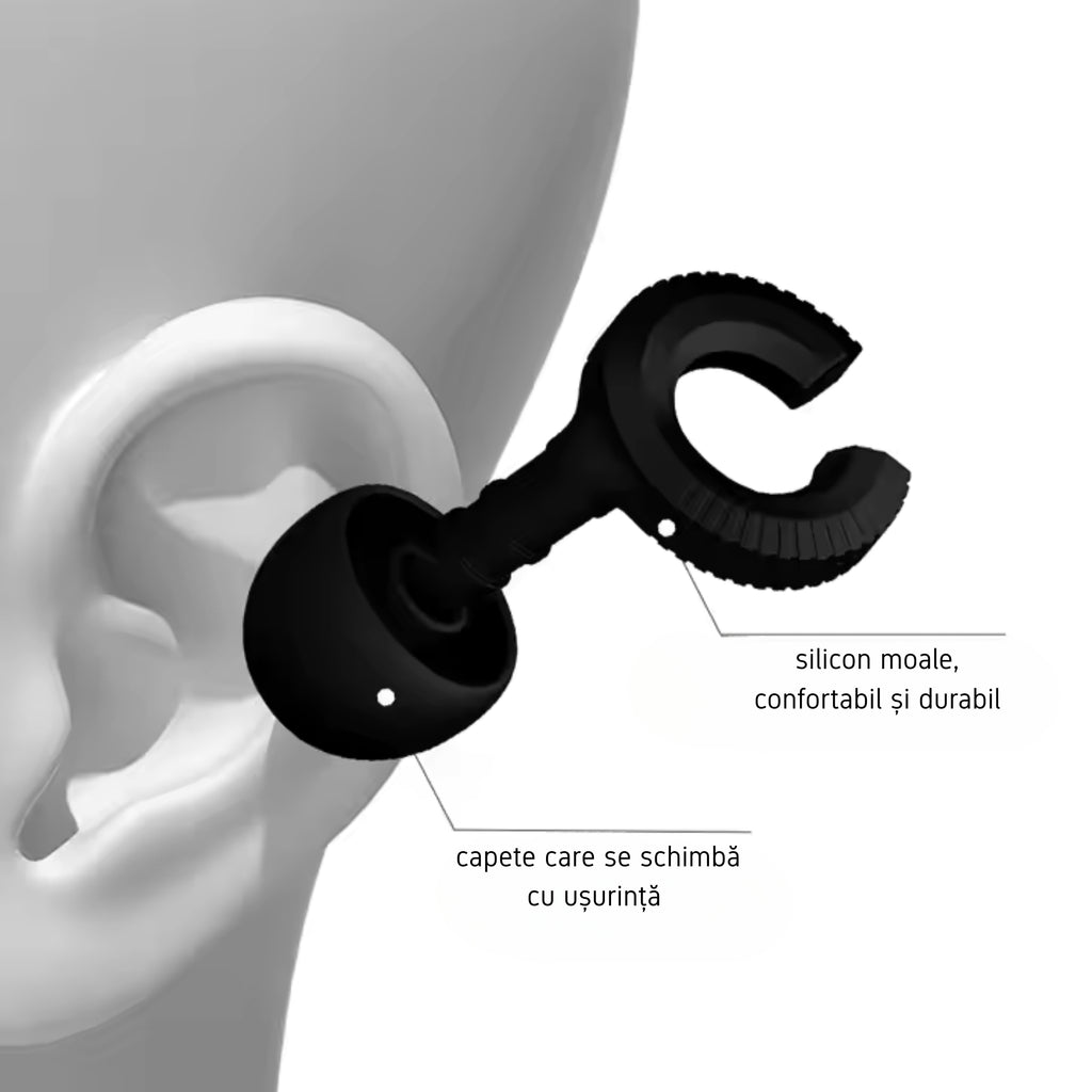 Dopuri de urechi reutilizabile din silicon