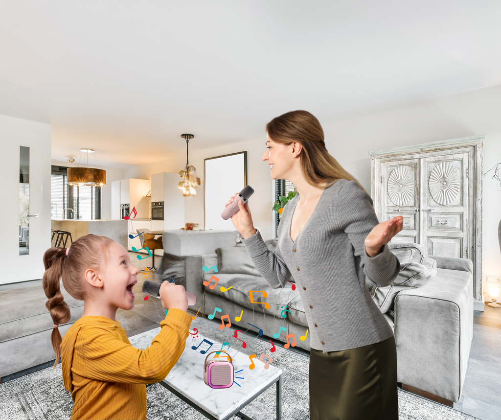 Set de karaoke pentru 2 persoane