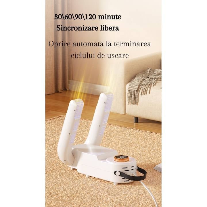 Uscator electric pentru incaltaminte portabil